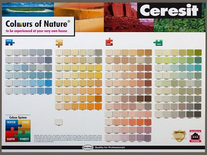 Fas&aacute;dn&iacute; barvy Ceresit